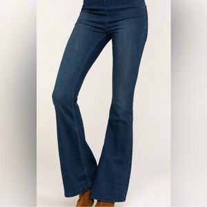 We The Free Blue Flare Jeans